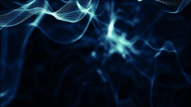 istock Particles Blue dust abstract light bokeh motion titles cinematic background 1598934862
