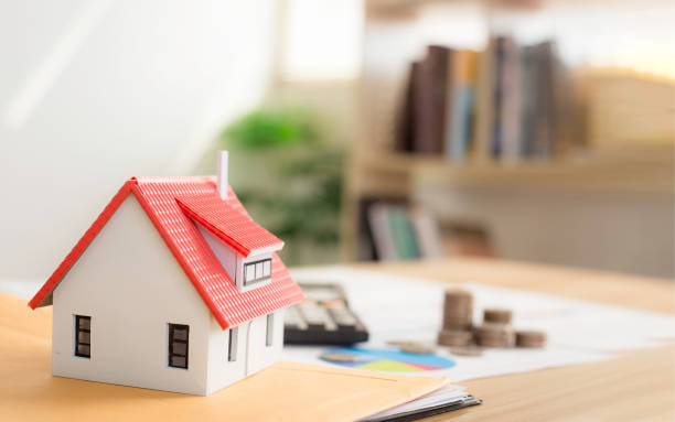 Property tax or home department. Mortgage. Home sale and home insurance concept. Contains documents related to real estate investments Property tax or home department. Mortgage. Home sale and home insurance concept. Contains documents related to real estate investments home insurance stock pictures, royalty-free photos & images