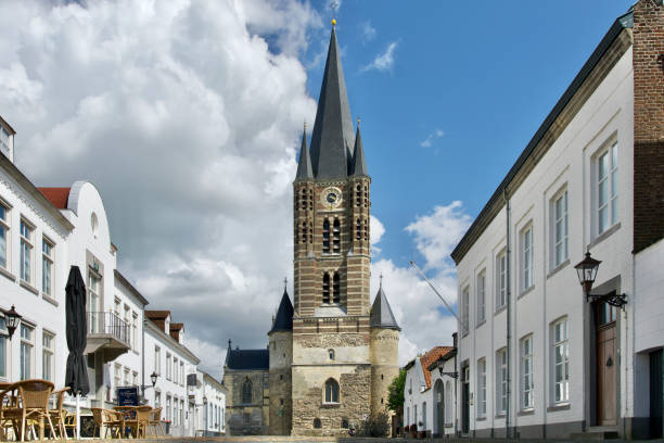 Church in Brielle, The Netherlands. St. Catharijne.