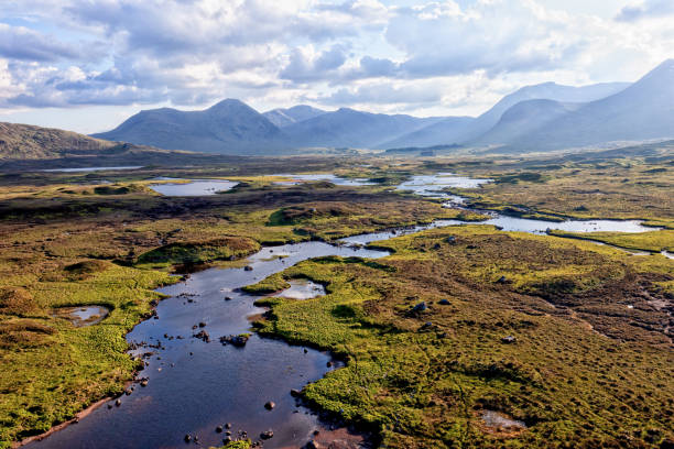 istock Beuatiful Scotland landscape from a birds-eye view 1598974726