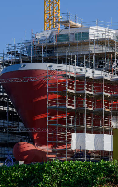 istock New ferry in construction in ship yard at Port Glasgow 1599164648