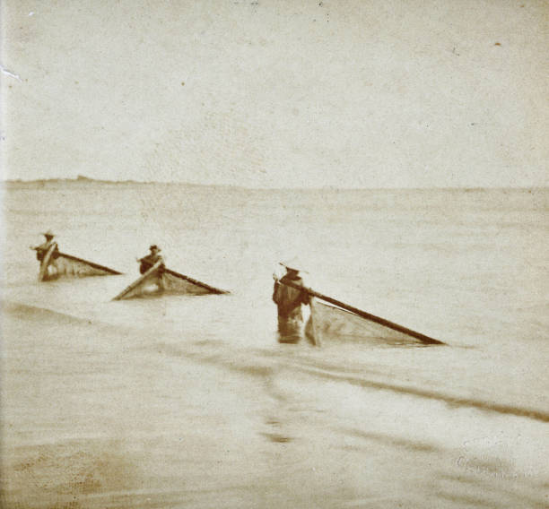 istock Taiwan, beach fishermen, 1880s 1599169011