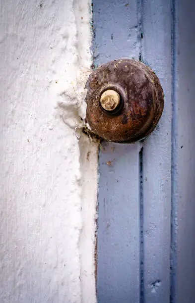 old bell button - close up - photo
