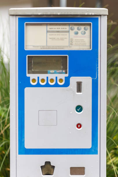 Parkeermeter bij Koblenz, Duitsland