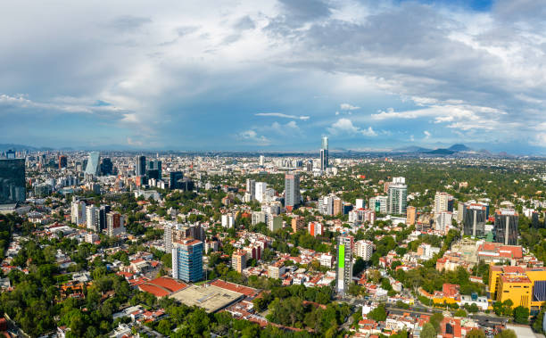 istock Mexico City skyline on a clear sunny day. 1599286258