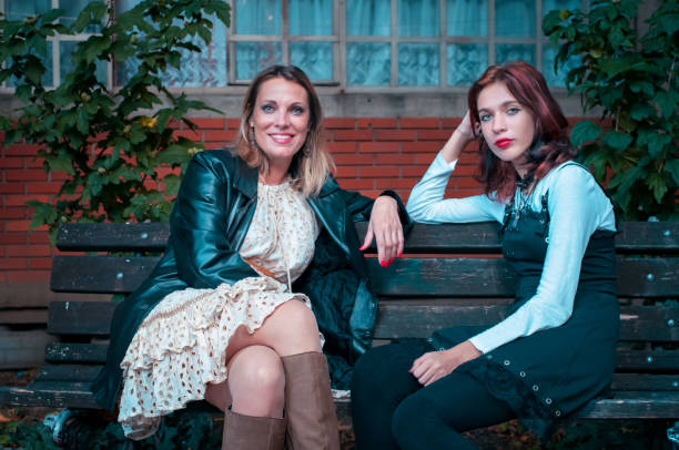 Mother and Generation Z daughter