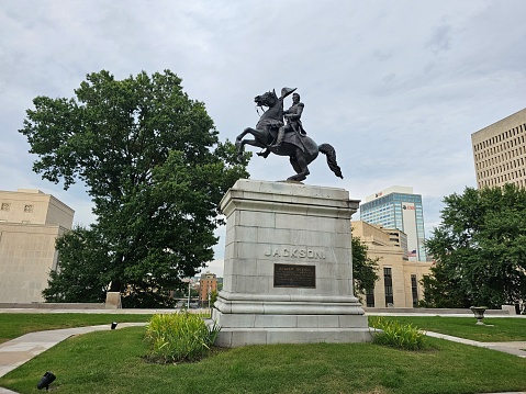 Andrew Jacson President Monument Nashville Tennessee Capitol