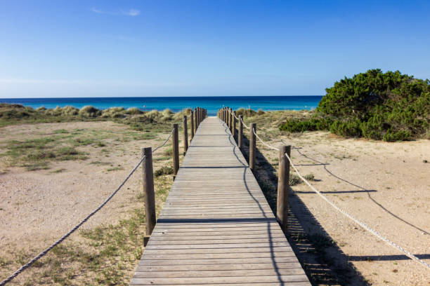 istock View of beautiful Son Bou Beach in Menorca (Spain) 1599558150