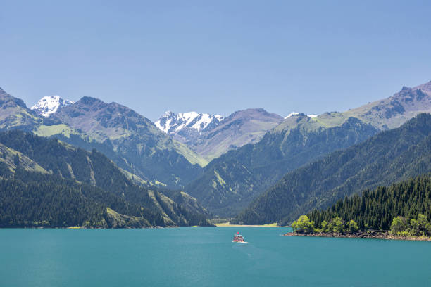 istock Heavenly Lake of Tianshan 1599952100