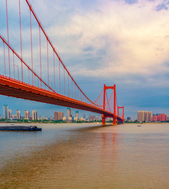 istock Wuhan Yingwuzhou Bridge. 1600014854
