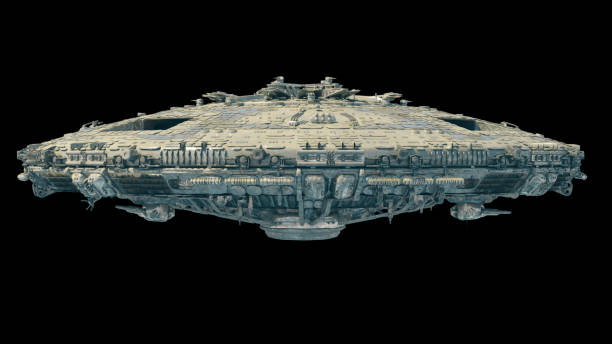 istock UFO Spaceship Hovering in the sky 1600036389