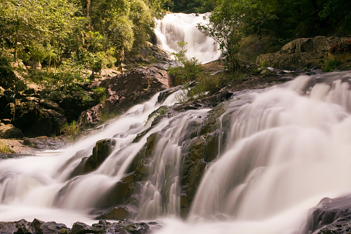 Datanla waterfall, central highlands, Dalat, Vietnam, Southeast Asia, Asia