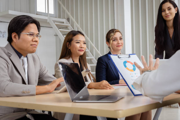 istock Group of multiethnic businessmen 1600206885