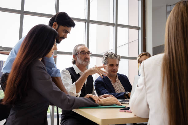 istock Group of multiethnic businessmen 1600221233