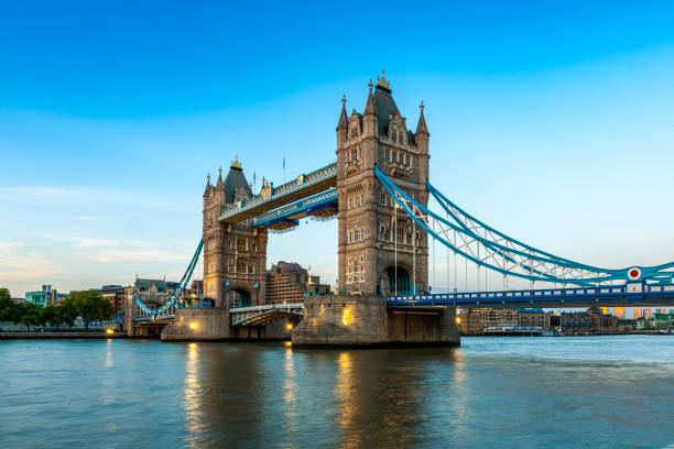 istock Tower Bridge in London, at sunset 1600229645