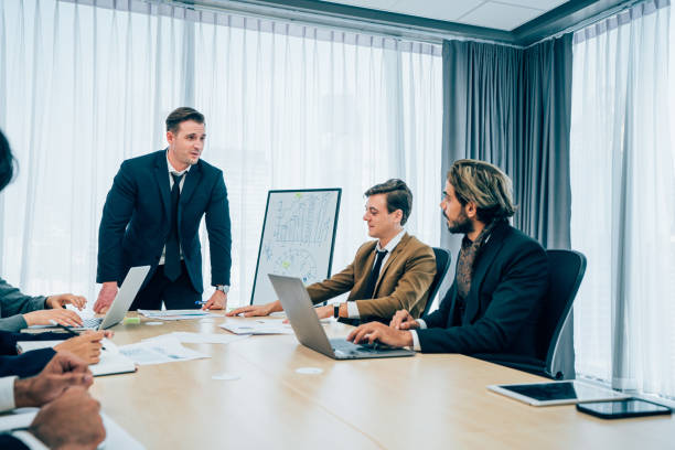 istock Business people having meeting and brainstorming discussed about work. 1600270047
