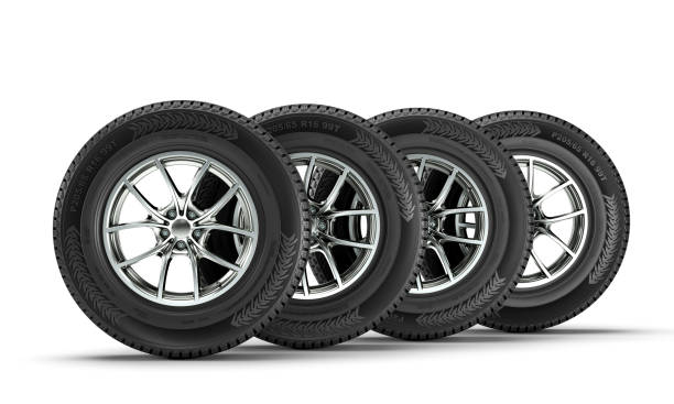 istock side view of winter tyres on a white background 1600370663
