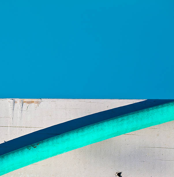 blue swimming pool teal garden hose
