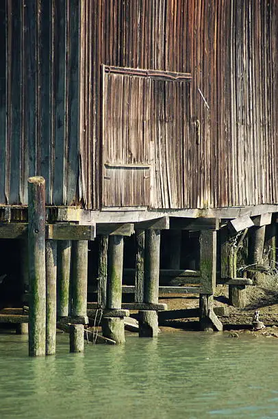 Photo of Weathered Boathouse