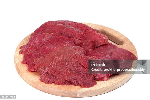 Carne Cruda - Fotografie stock e altre immagini di Bistecca di manzo - Bistecca di manzo, Carne, Cena