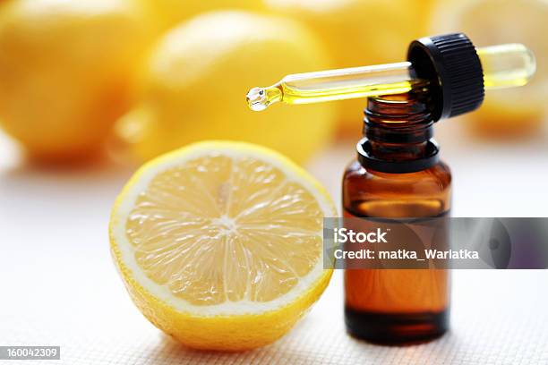 Citrus Essential Oil Stock Photo - Download Image Now - Lemon - Fruit, Herbal Medicine, Aromatherapy Oil