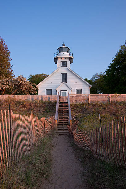 istock Mission Point Lighthouse, Michigan II 160042551