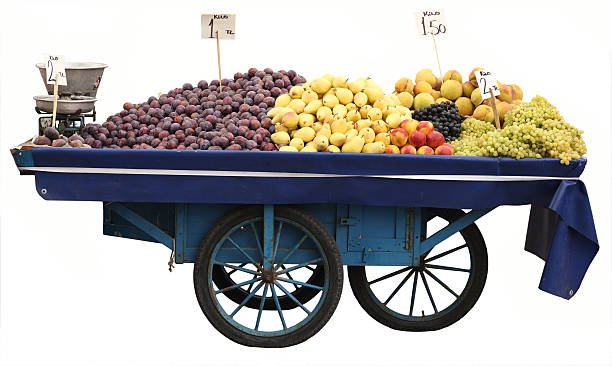 istock cart with fruits 160042795