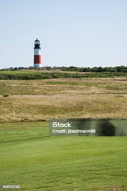 Szef Sankaty Lighthouse Golf - zdjęcia stockowe i więcej obrazów Nantucket - Nantucket, Pole golfowe, Stan Massachusetts