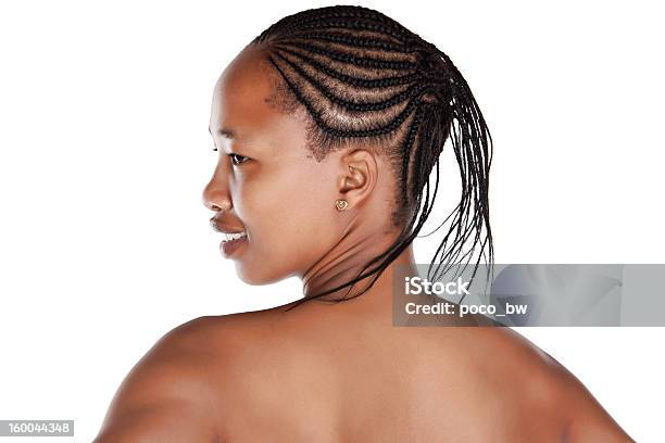 African Woman Stock Photo - Download Image Now - Cornrow Braids, Fashion Model, Braided Hair