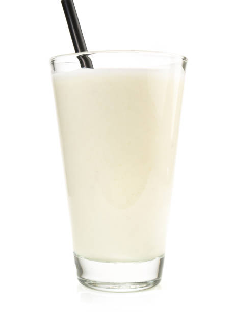 istock Naturell Milkshake on white Background - Isolated 1600443899