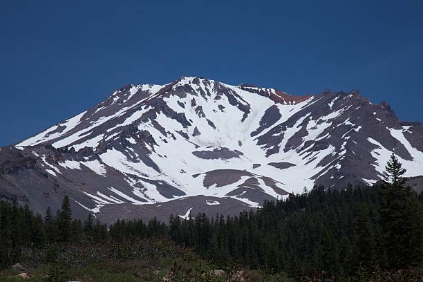 Mt Shasta stock photo