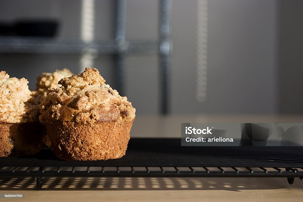 Muffins aux bleuets avec des Crumbly - Photo de Aliment libre de droits