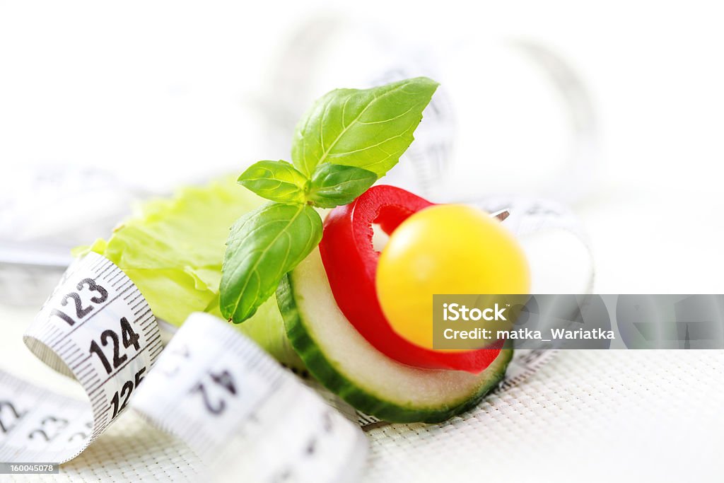 Lanche na dieta - Foto de stock de Alface royalty-free