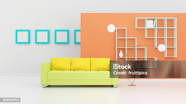 Modern Interior Stock Photo - Download Image Now - Apartment, Cool Attitude, Living Room