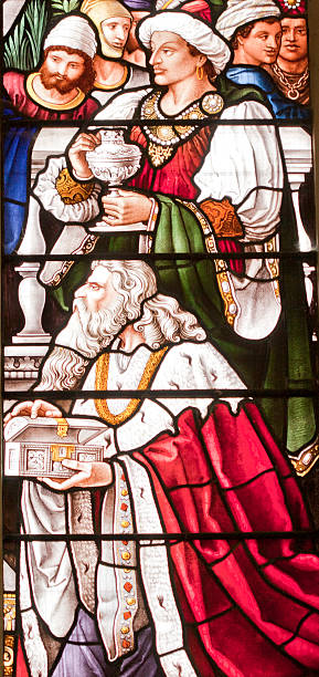 istock 14th century stained glass 160046301