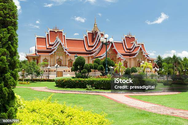 Buddhist Architecture Vientiane Stock Photo - Download Image Now - Architecture, Asia, Buddhism