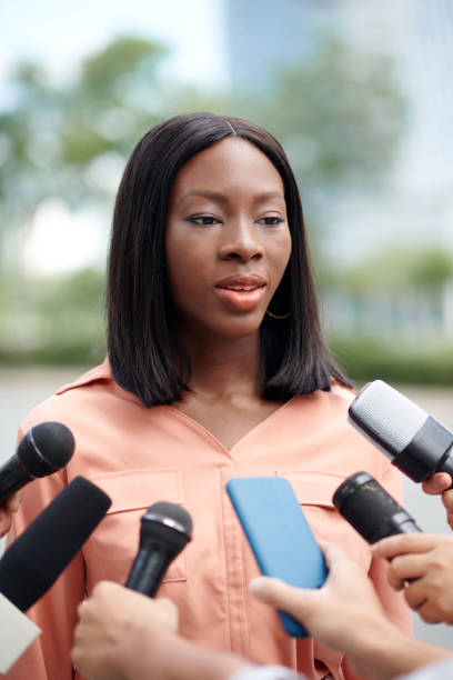 istock Politician Answering Questions 1600491033
