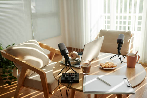 istock Recording Podcast at Home 1600491614