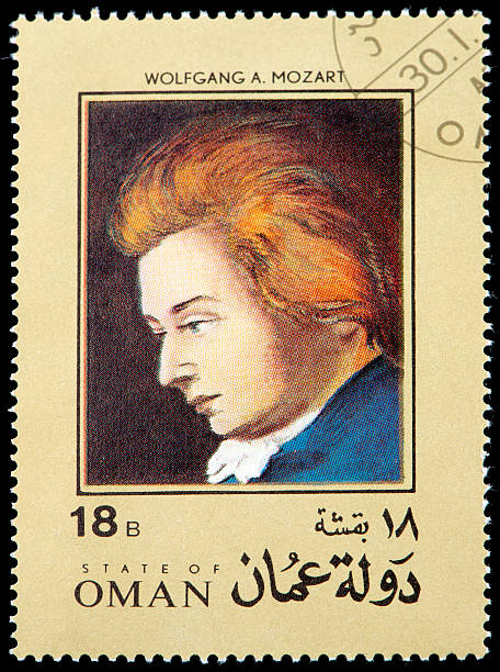 istock Postage stamp of Mozart 160049274