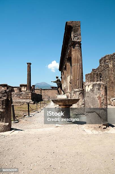 Tempio Di Apollopompei - Fotografie stock e altre immagini di Antico - Vecchio stile - Antico - Vecchio stile, Bronzo, Campania