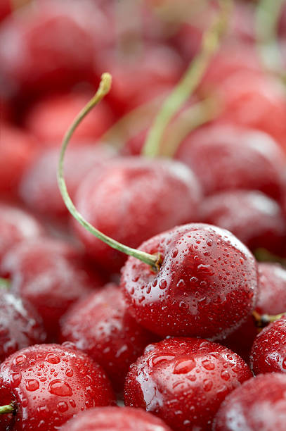 istock macro sweet cherry with drops 160050640