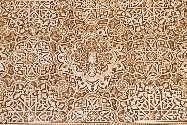 istock Moorish relief in the Alhambra de Granada 160051245