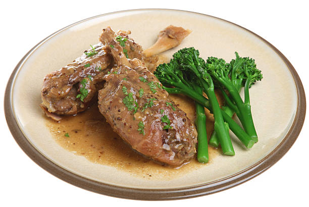 istock Pork Shanks in Wholegrain Mustard Sauce 160051253