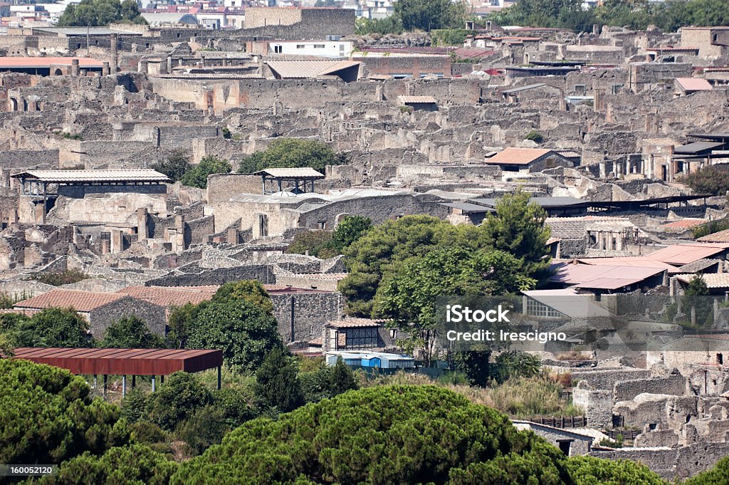 Rovine di Pompei - Foto stock royalty-free di Antico - Condizione