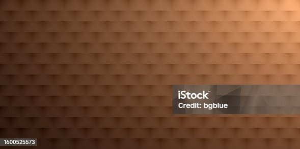 istock Abstract brown background - Geometric texture 1600525573