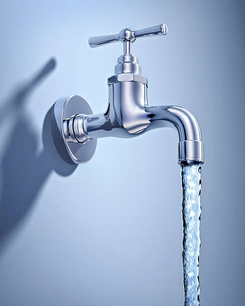 istock Tap with Jet of Water 160053216