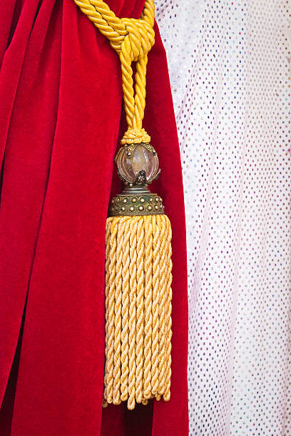istock Velvet curtain 160053293