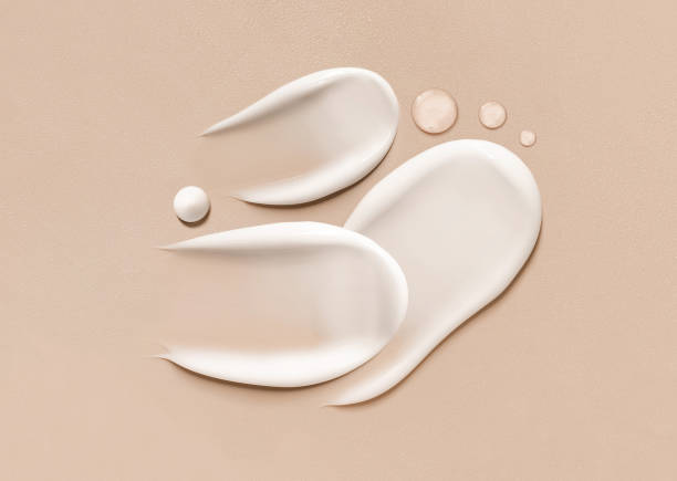 istock cosmetic smears cream texture on beige background 1600536217