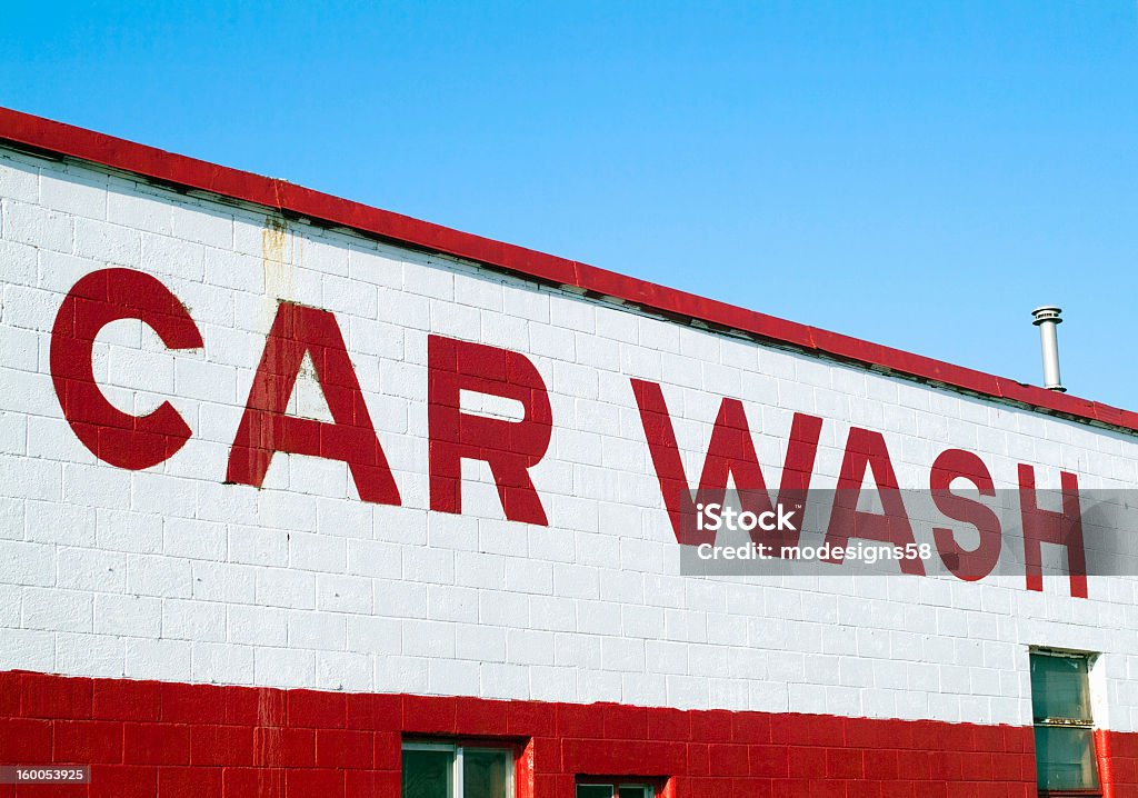 Station de lavage auto - Photo de Blanc libre de droits