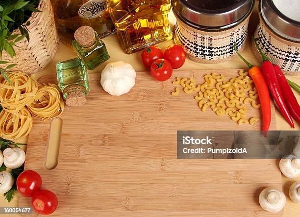 Table Stock Photo - Download Image Now - Chili Pepper, Cooking, Cooking Oil